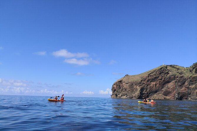 Kayak and Snorkeling Tour in Underwater Nature Reserve Garajau - Sea conditions are part of the experience