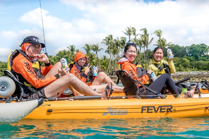 Kayak Fishing in Singapore, Sentosa, East Coast: Day, Sunset & Night Adventures - Lazarus Island and the Southern Islands