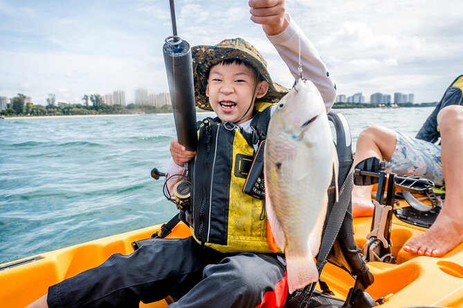 Kayak Fishing in Singapore, Sentosa, East Coast: Day, Sunset & Night Adventures - Changi, Pulau Ubin and the wider route map