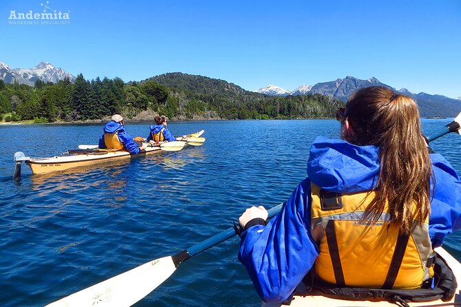 Kayak paddling adventure around Bariloche - Fiberglass Sea Kayaks and Beginner-Friendly Coaching