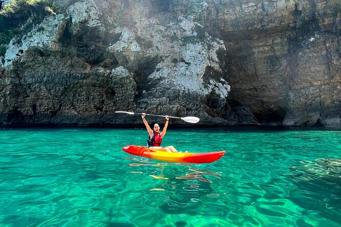 Kayak Paradise: Cala Portixol Snorkel, Cave & Cliff Jumping Tour - Why this 2.5-hour paddle is worth your morning