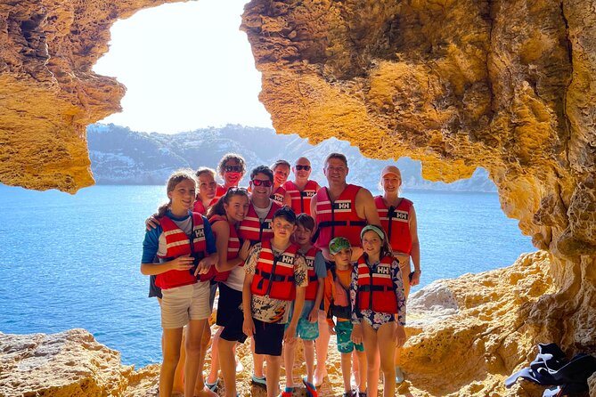 Kayak Paradise: Cala Portixol Snorkel, Cave & Cliff Jumping Tour - Starting at La Mar Blava at 9:00 am