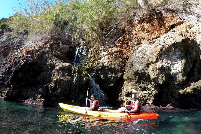 Kayak Route Cliffs of Nerja and Maro - Cascada de Maro - Caleta of Maro and the swimming stops