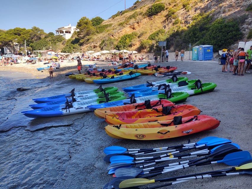 kayak route in granadella javea cave llop marí,cala en caló - Why this Jávea kayak route works so well