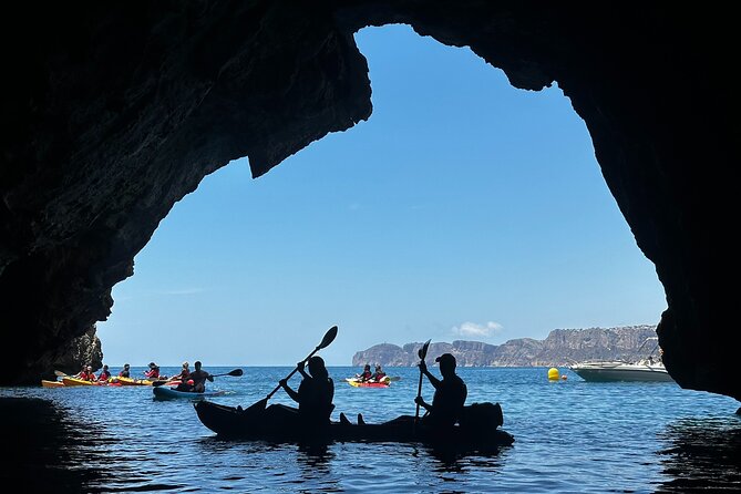 Kayak route through Cala Granadella - Cala En Caló offers a quieter pause