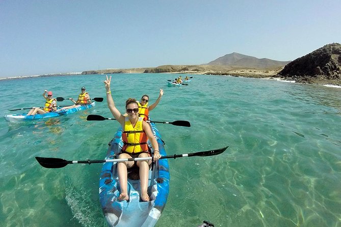 Kayak & Snorkelling in Papagayo - Playa de Papagayo for snorkeling and a beach break