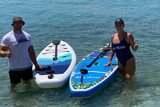 Kayak Sup Tours Lukova Caves - Kroreza - Starting with Lukova’s white-rock shore
