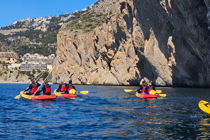 Kayak through Morro de Toix and Cueva dels Coloms - What the four-hour route is like