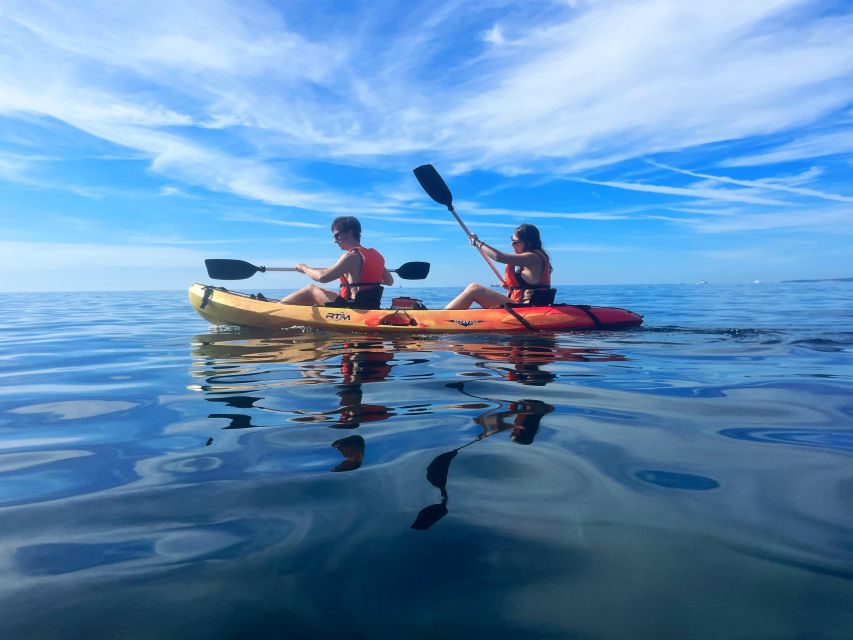 Kayak Tour Bay of Palma - Learning the kayak basics before paddling out