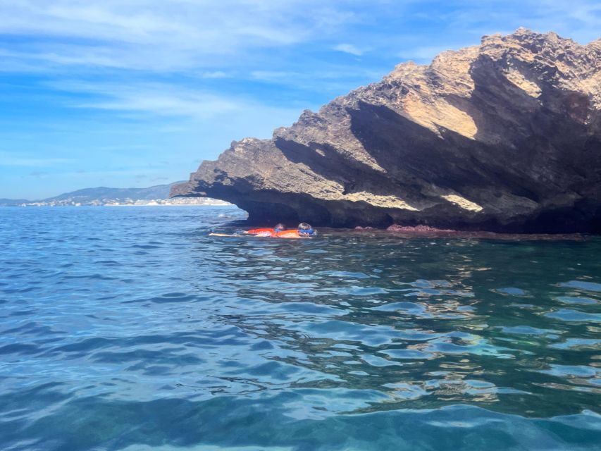 Kayak Tour Bay of Palma - Swimming and snorkeling near Na Galera