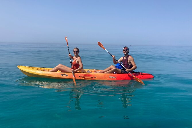 Kayak Tour: From Cala Manbrù to Torre Salsa Reserve - The first briefing and getting on the water