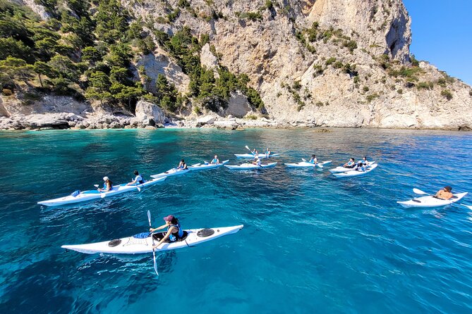 Kayak tour in Capri between caves and beaches. Photos included. - Arriving at Marina Piccola