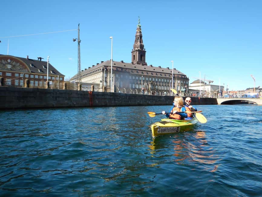 Kayak Tour in Copenhagen Harbor - June, July and August - From Langebro to Slotsholmen
