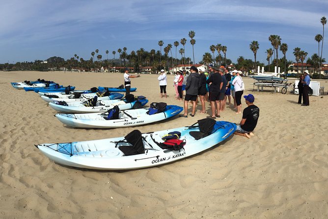 Kayak Tour of Santa Barbara with Experienced Guide - West Beach and the wider coastal view
