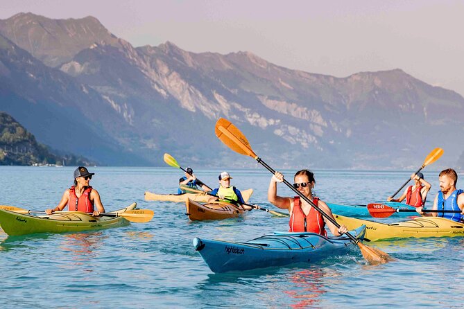 Kayak Tour of the Turquoise Lake Brienz - What you get for $166.03
