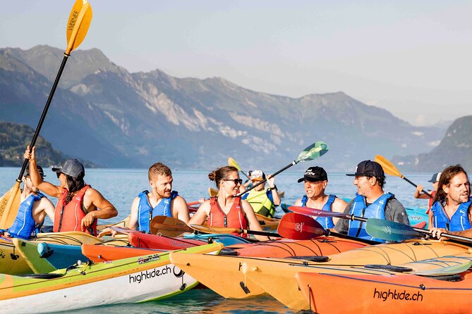 Kayak Tour of the Turquoise Lake Brienz - Fitness, age, and weather concerns