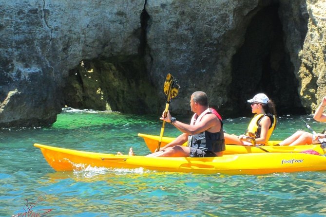 Kayak Trip in Lagos - Paddling through arches, grottoes, and inlets