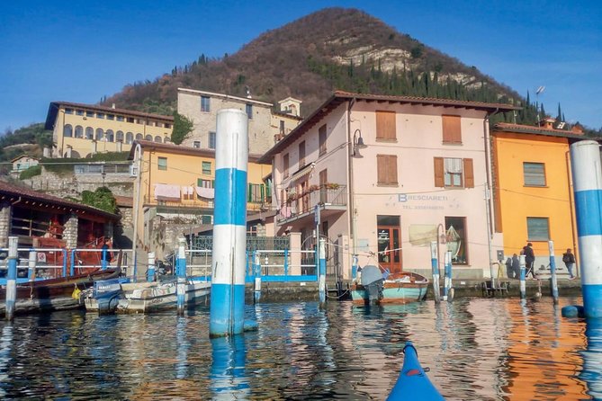 Kayak Trip to Monte Isola, on Iseo lake - Along Monte Isola to Peschiera Maraglio