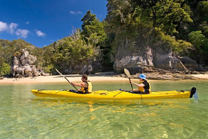 Kayak & Walk - Walking the Abel Tasman Coast Track to Observation Beach