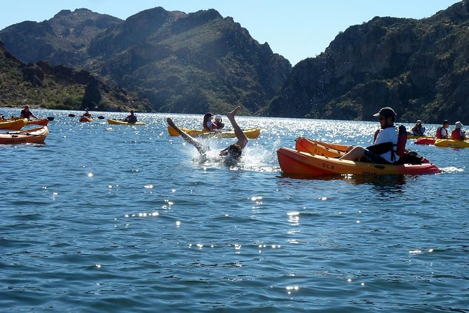 Kayaking 2 Hr Canyon & Cliffside on Saguaro Lake - What to bring for an Arizona paddle