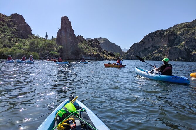 Kayaking 2 Hr Canyon & Cliffside on Saguaro Lake - Two hours among Saguaro Lake’s cliffs