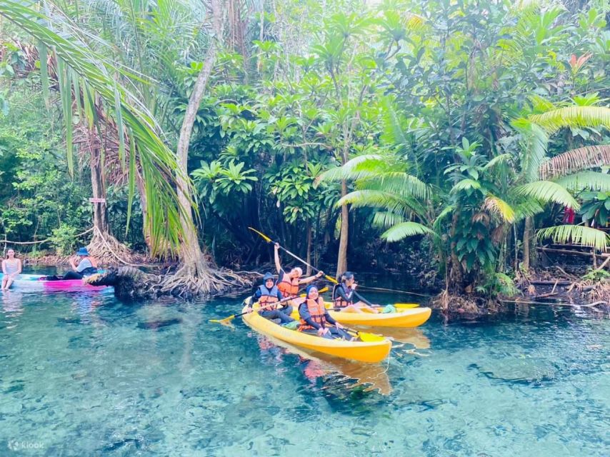 Kayaking and swiming klongrood - Why Khlong Nam Sai makes a good break from Krabi’s beaches