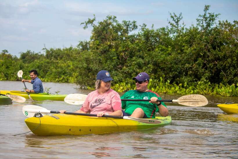 Kayaking & Floating Village in Siem Reap - A second boat ride to the mangroves