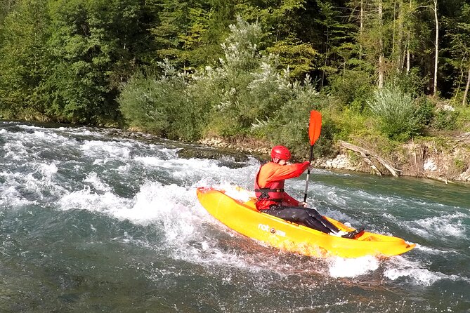 Kayaking in Bled - Floating through the final gorge