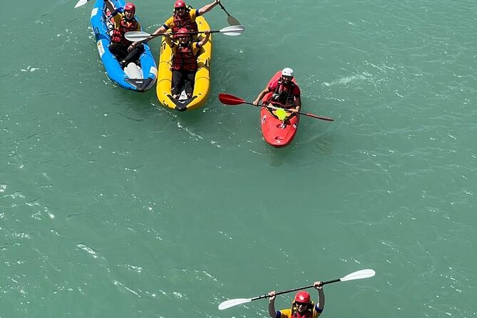 Kayaking in Vjosa River,Albania Kayak Permet,Gjirokaster (ARG) - Calm water, rapids, and the right expectations