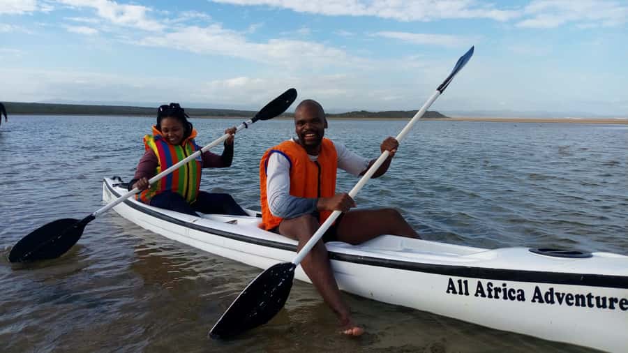 Kayaking Jeffreys Bay - Starting at Kabeljouws Lagoon in Jeffreys Bay
