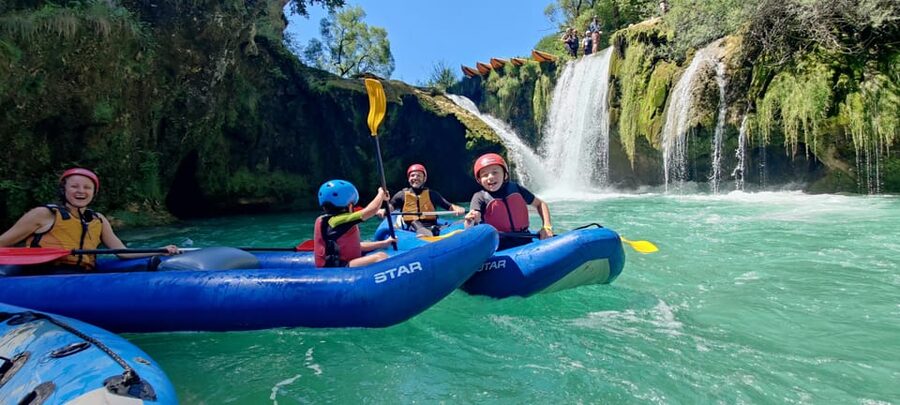 Kayaking Mreznica Waterfalls in Natural Monument - What the guides add to the day