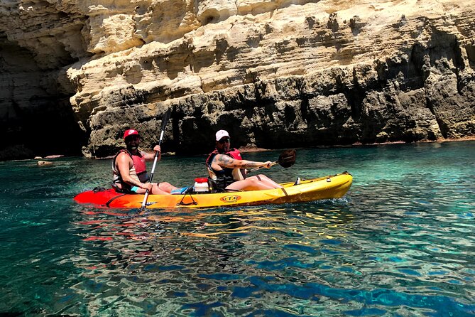 Kayaking tour through volcanoes of Cabo de Gata Natural Park - The opening kayak lesson for first-timers
