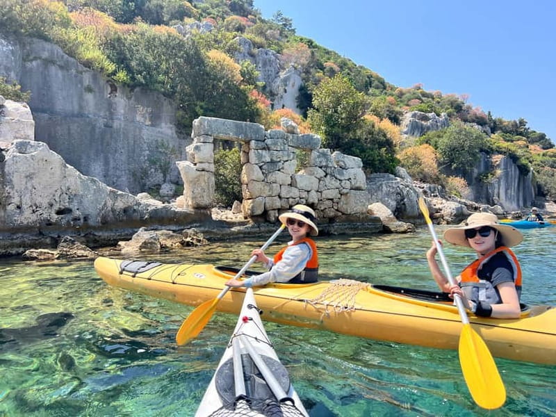 Kekova: The Sea Kayaking Odyssey Across Islands & Bays - The first paddle toward Kekova Island