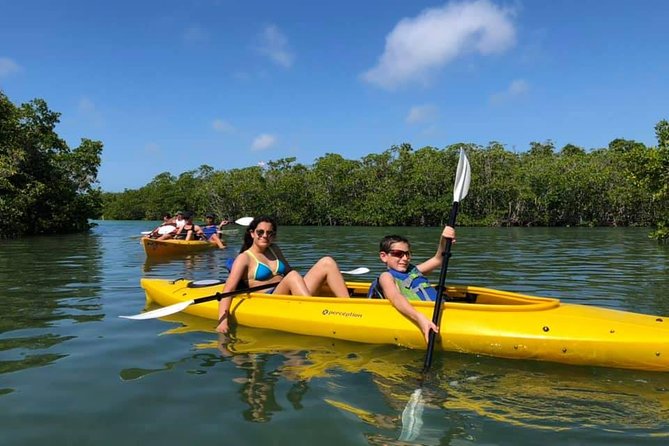 Key West Mangrove Kayak Eco Tour - Getting comfortable in the kayak