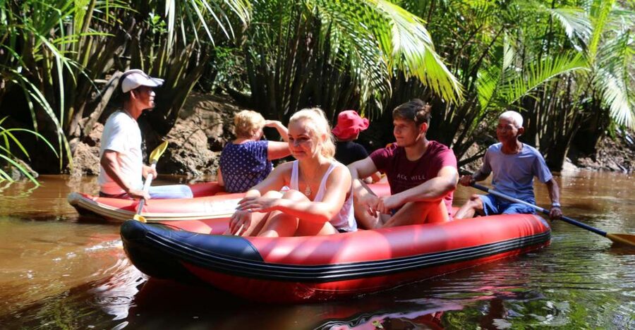 Khao Lak: Sri Phang Nga Canoe and Tam Nang Waterfall Tour - The hot springs stop