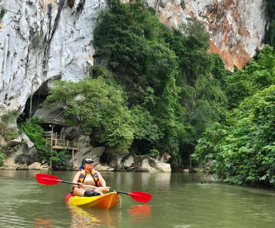 Khao Sok Park: Jungle Kayak Adventure & Wildlife Tour - Swimming, snacks, and the question of clear water
