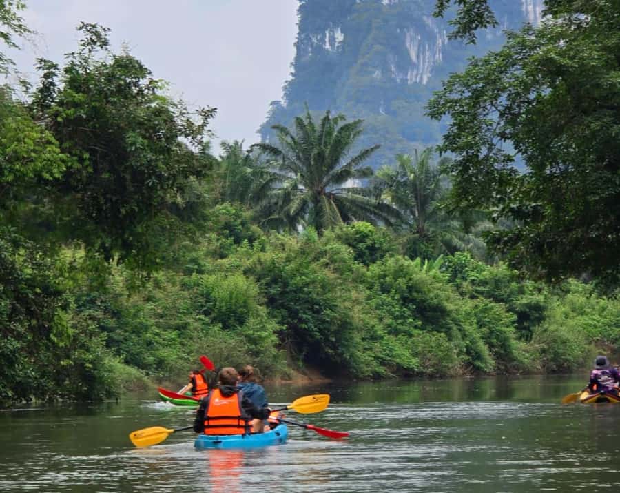 Khao Sok Park: Jungle Kayak Adventure & Wildlife Tour - Wildlife watching from a kayak
