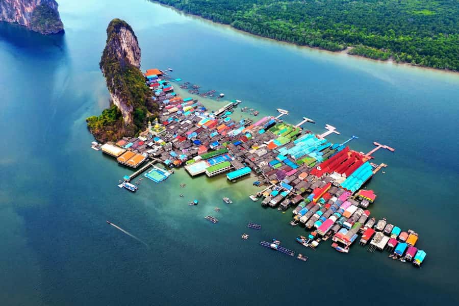 Khaolak: James Bond Island Kayak Tour with Snorkeling &Lunch - Starting at the pier with coffee and a safety briefing