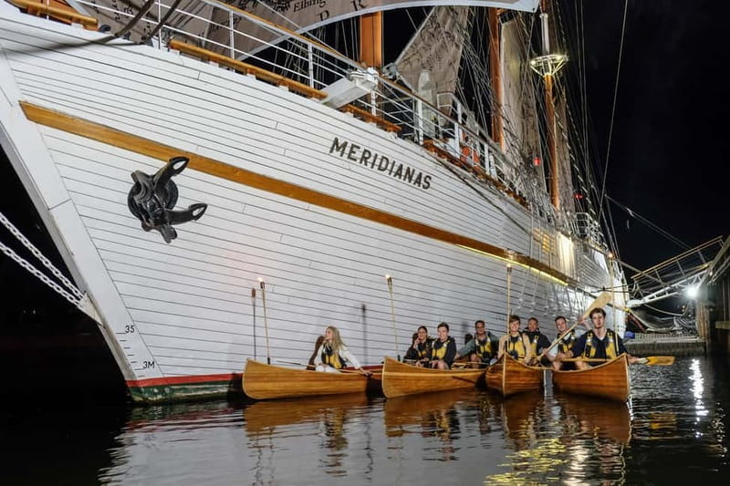 Klaipeda: Evening Guided Tour by Wooden Canoe - Old Town from the Dane River