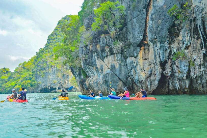 Ko Lanta: Full-Day Mangrove and Sea Cave Kayaking Experience - The longtail ride adds a useful change of pace
