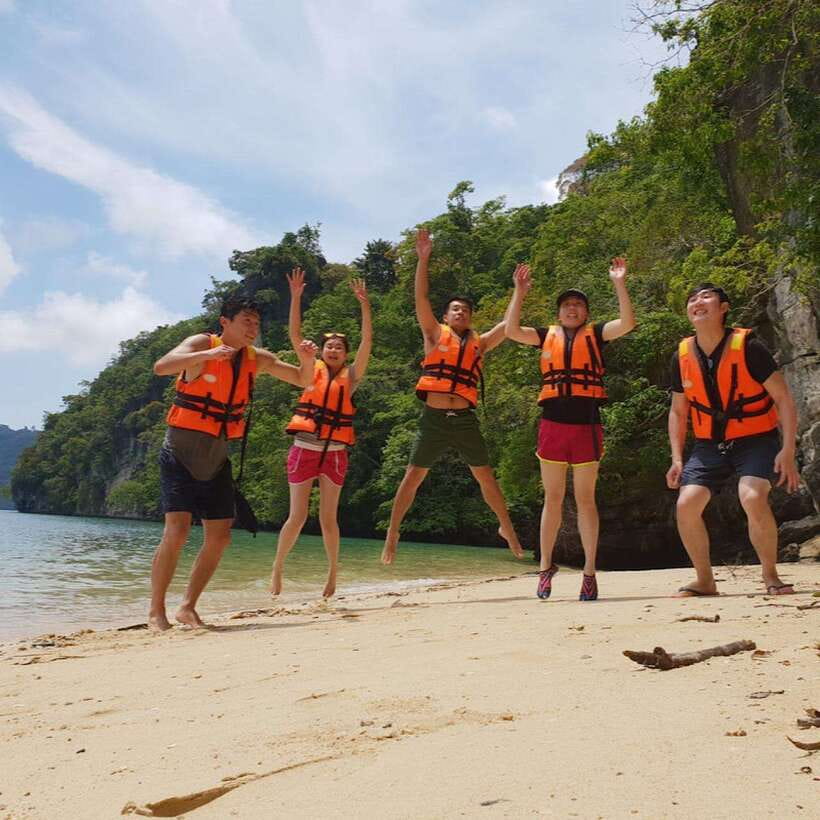 Ko Lanta: Ko Aung, Ko Phee Ghost Cave Island, Talabeng Kayak - Ko Phee Ghost Cave Island