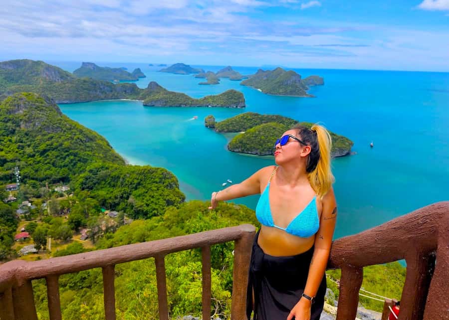 Koh Pha Ngan: Day Tour Ang Thong with Kayak, Snorkel & Lunch - Snorkeling beside limestone cliffs