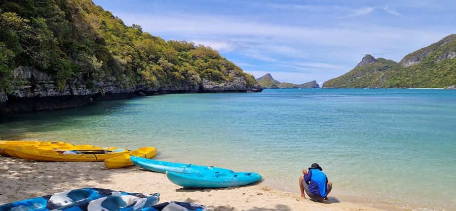 Koh Pha Ngan: Day Tour Ang Thong with Kayak, Snorkel & Lunch - The 42-island view from Pha Chan Charat