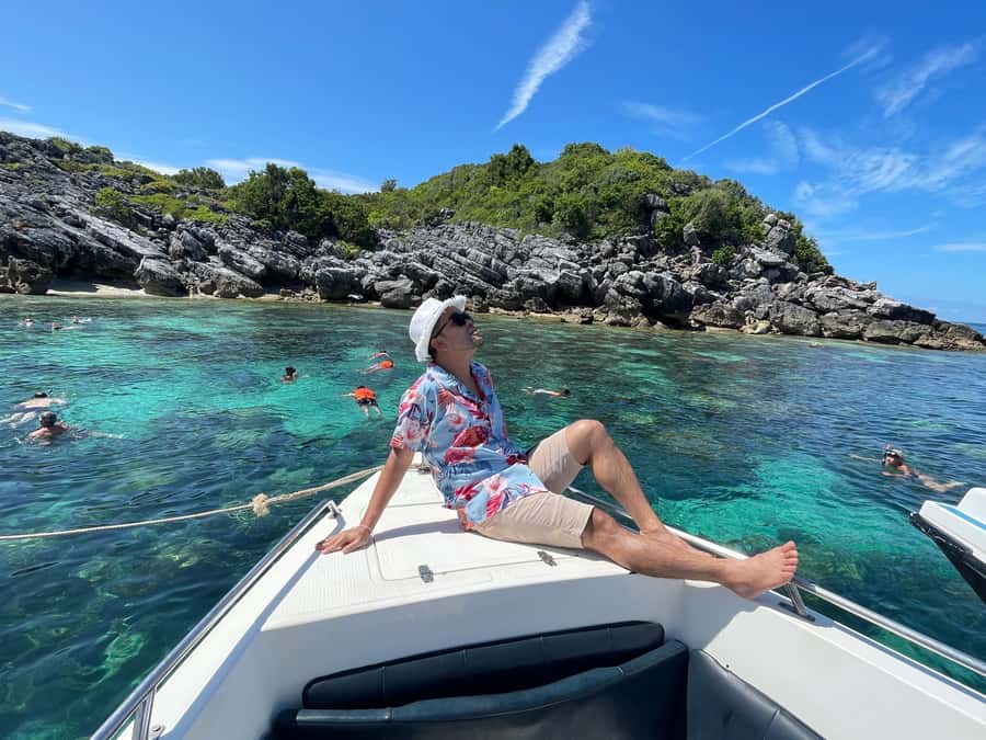 Koh Samui: Angthong Marine Park Speedboat Tour with Kayaking - Snorkeling and cave swimming at Koh Wao