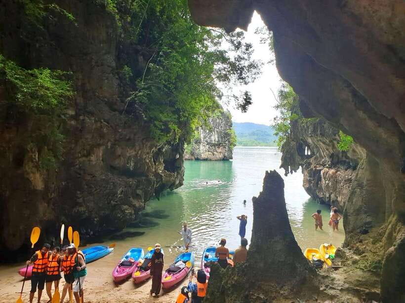 Krabi: A Kayaking Odyssey through Din Daeng Mangrove Maze - The mangrove forest slows everything down