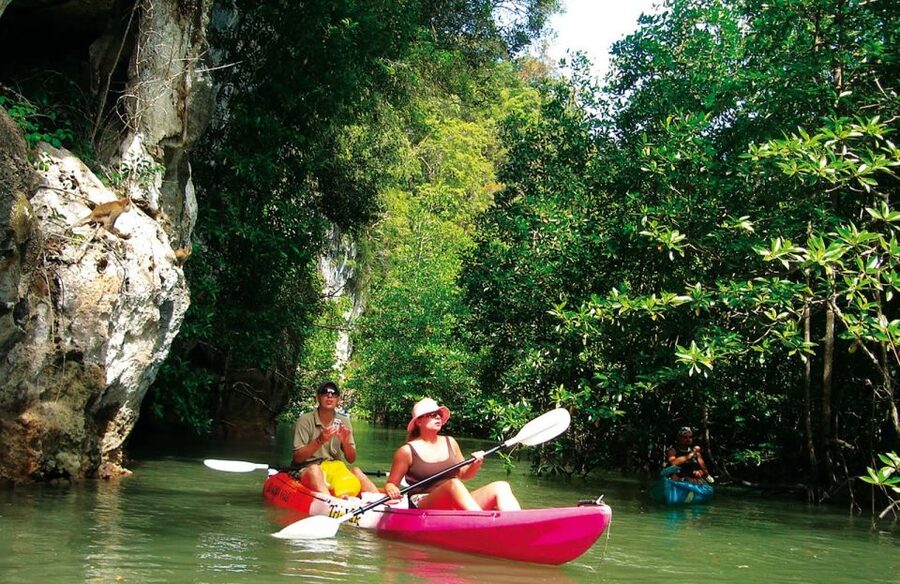 Krabi: Guided Kayaking Tour at Ao Thalane - Paddling into Ao Thalane’s quiet side