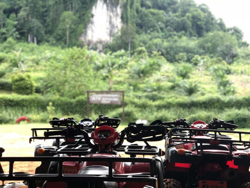 Krabi: Half-Day Blue Lagoon Kayaking at Klong Srakaew & ATV - Sa Kongsi Mountain and its limestone formations