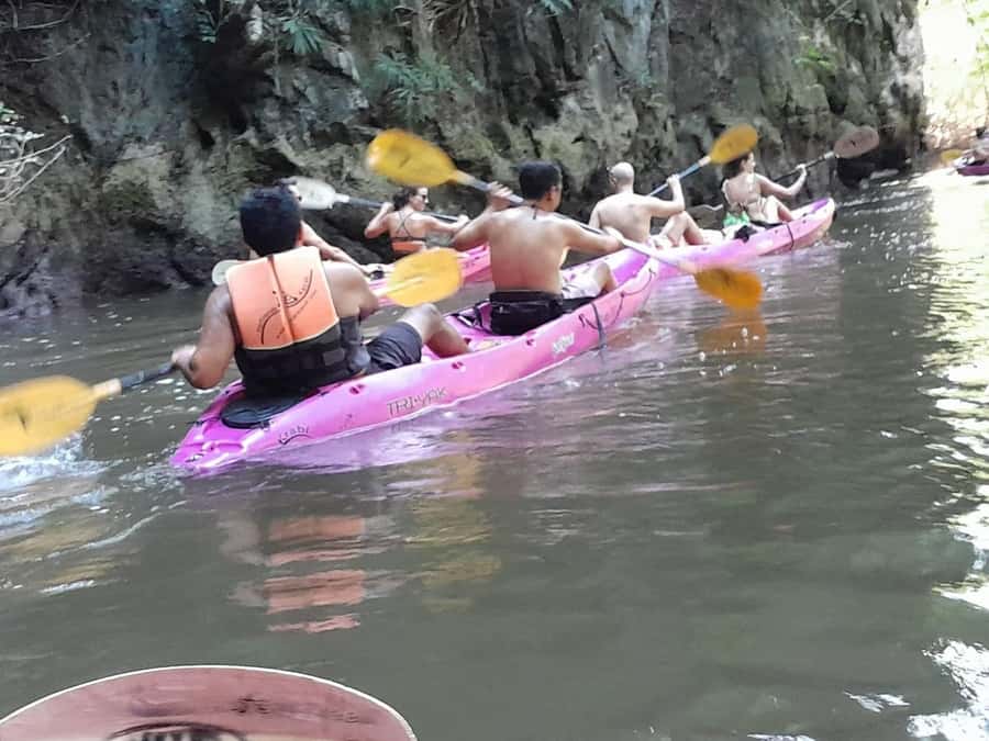 Krabi: Half-Day Kayak Adventure at Ao Thalane - How hard is the paddling?