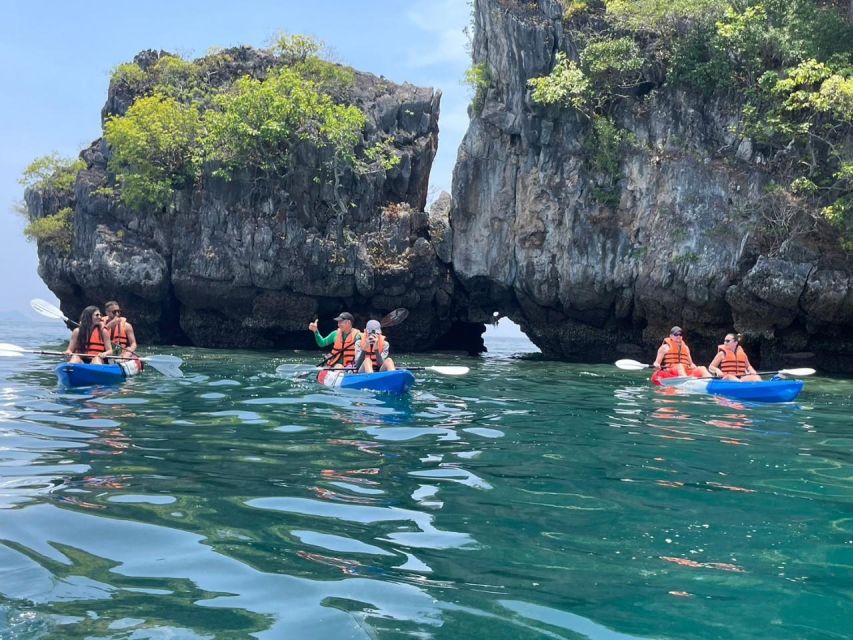 Krabi: Hong Island Tour by Longtail Boat with Kayak Option - Hong Island, beach time and the optional kayak