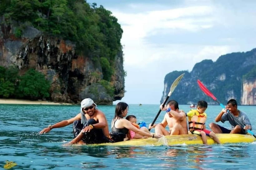 Krabi: Hong Island with Kayaking by speedboat - Pakbia Island and its changing sandbars